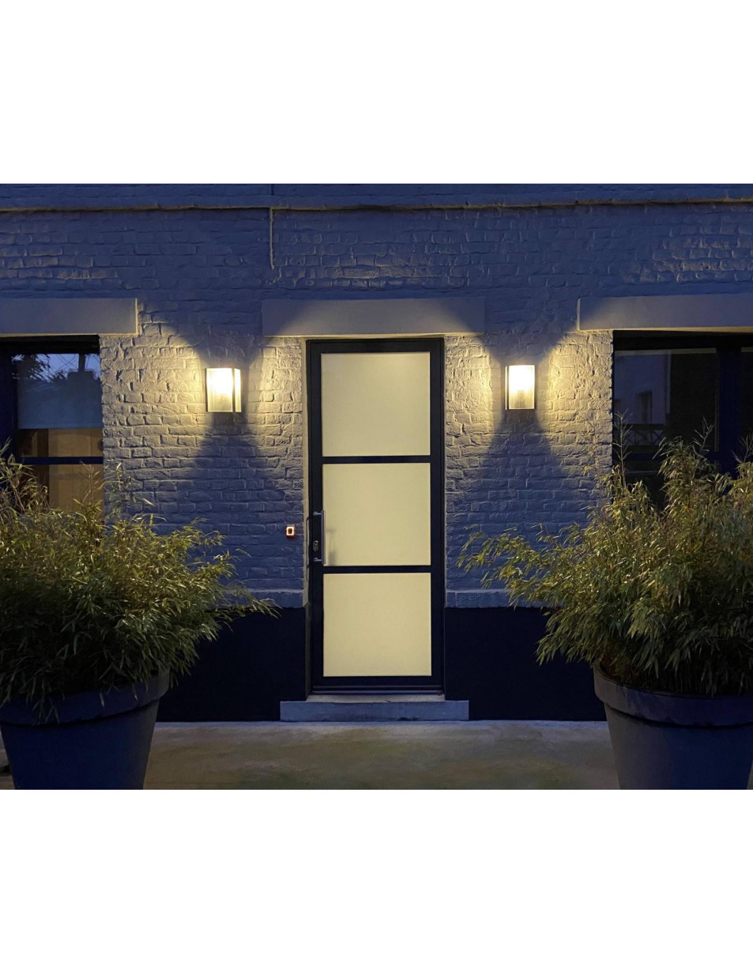 KADRO E27 MAX8W ECO/LED IP44 ANTHRACITE