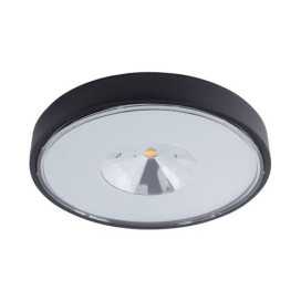 SKIP 12W 1800Lm 3000K 120° IP65 NOIR