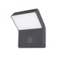 LUXI 175 SENSOR 9W 1260Lm 3000K IP54 ANTHRACITE