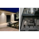 AL3012 RD OUT 9W 940Lm 3000K IP44 DIM ANTHRACITE