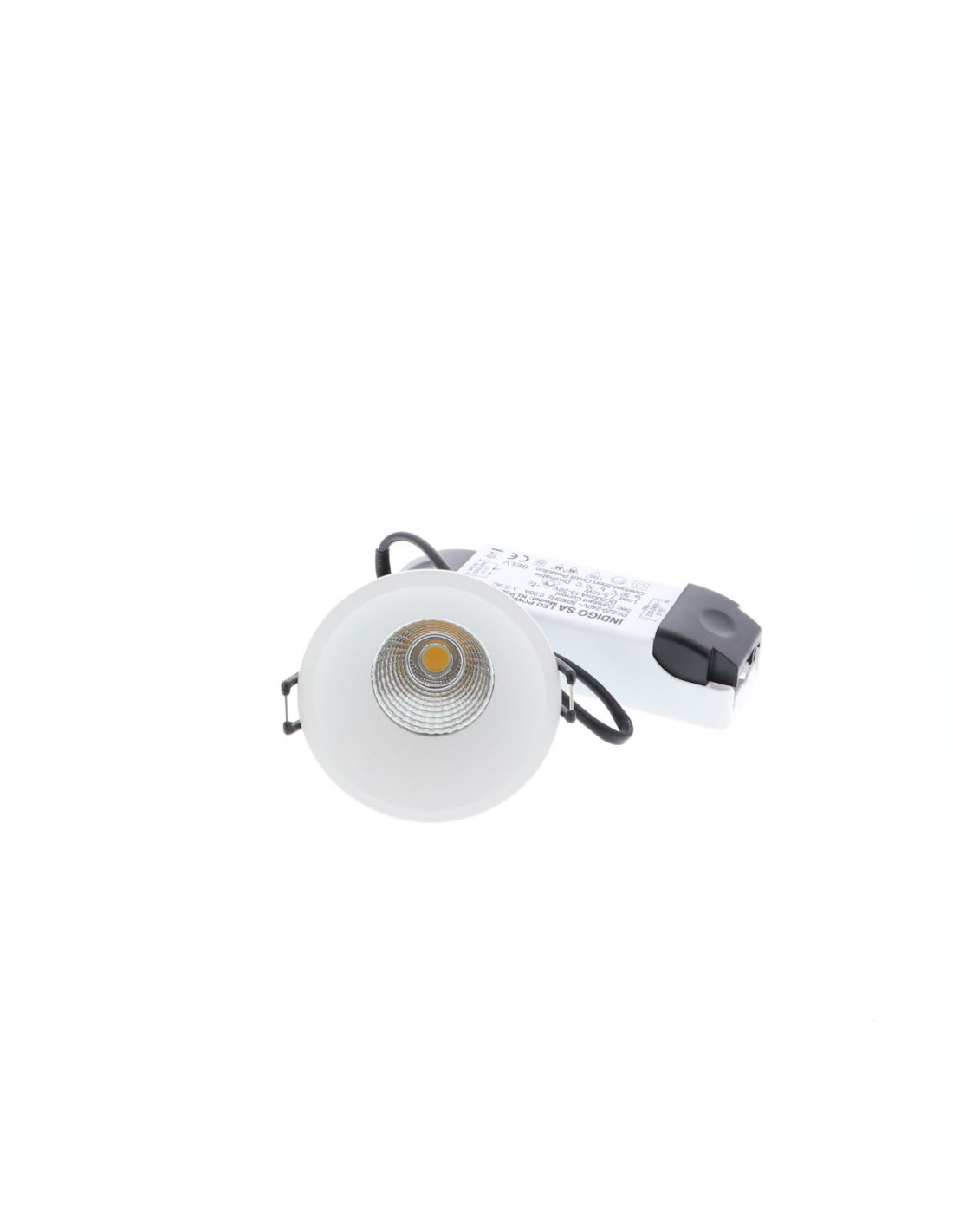 AL3012 RD OUT 9W 940Lm 3000K IP44 DIM BLANC MAT