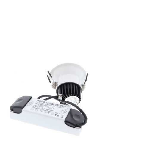 AL3012 RD OUT 9W 940Lm 3000K IP44 DIM BLANC MAT