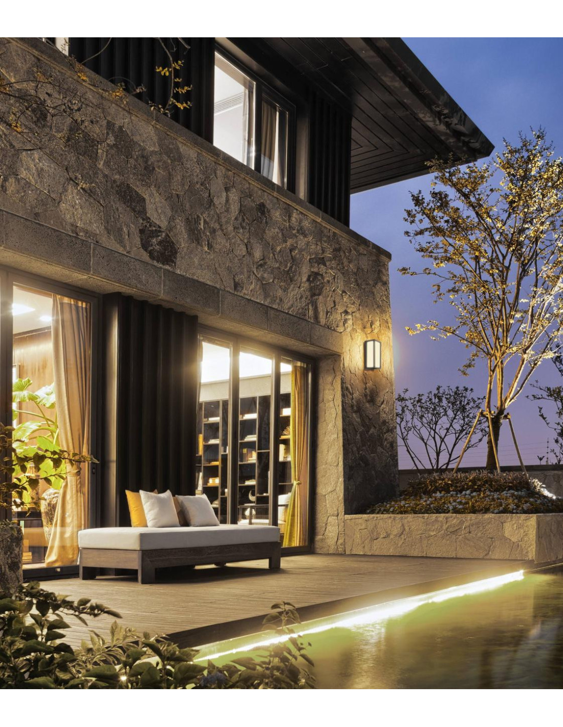 LANTERN 18W 1500Lm 3000K 110° IP54 ANTHRACITE