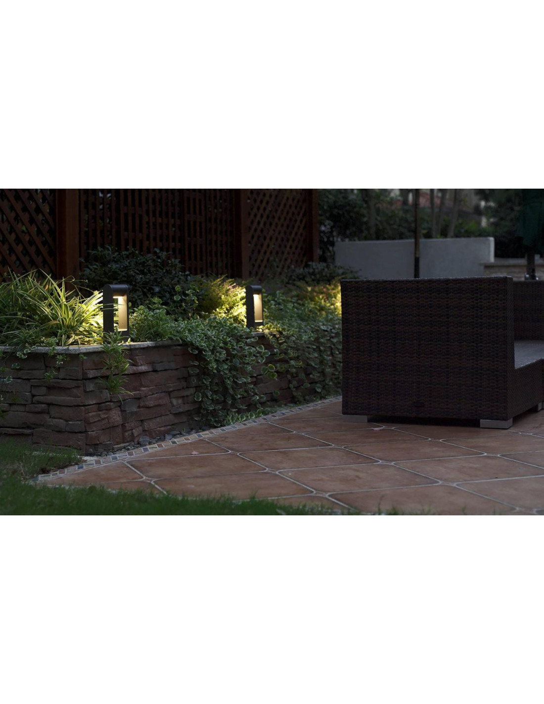 BENS P 6W 600Lm 3000K 120° IP54 ANTHRACITE