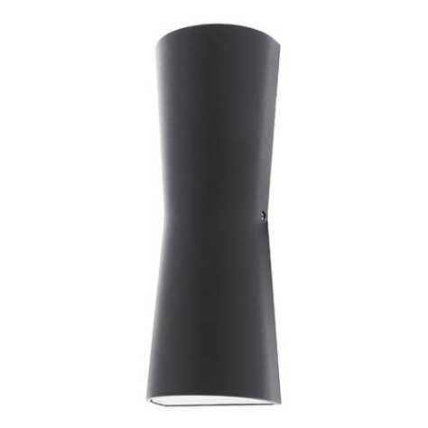 CHERA 2X6W 2X680Lm 3000K 90° IP54 ANTHRACITE