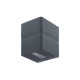 ALMA S 6W 200Lm 3000K 40°/ 80° IP54 ANTHRACITE
