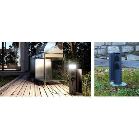 AVI 1 4W 480Lm 4000K IP44 ANTHRACITE