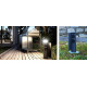 AVI 1 4W 475Lm 3000K IP44 ANTHRACITE
