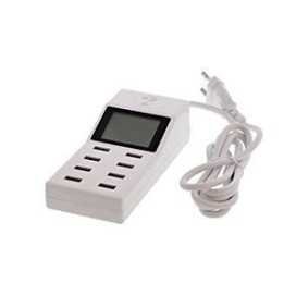 CHARGEUR MULTI USB (8 PORTS) BLANC