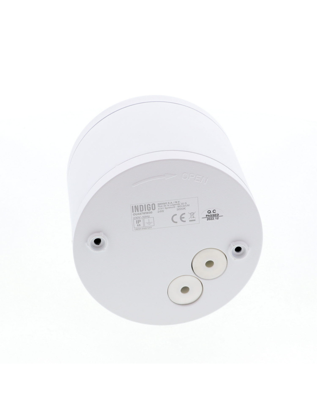 FARO 1 24W 3000K 3150Lm 36° IP65 DIM BLANC MAT