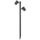 GUNZY 2 P 2x8W 2x760Lm 3000K 38° IP66 ANTHRACITE