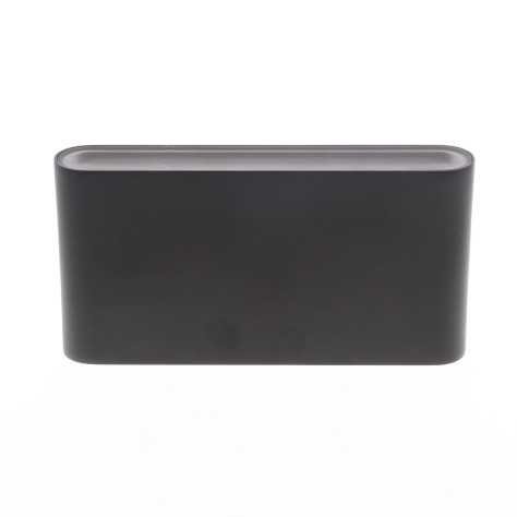 POLO 2x5W 2x600Lm IP65 NOIR MAT