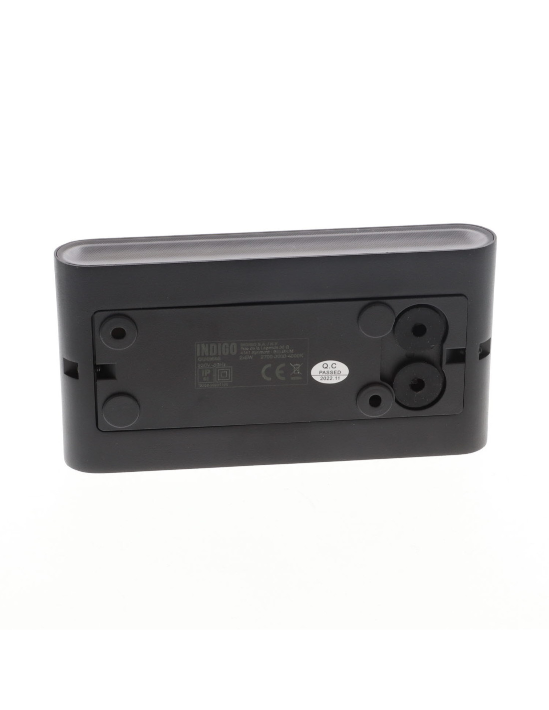 POLO 2x5W 2x600Lm IP65 NOIR MAT