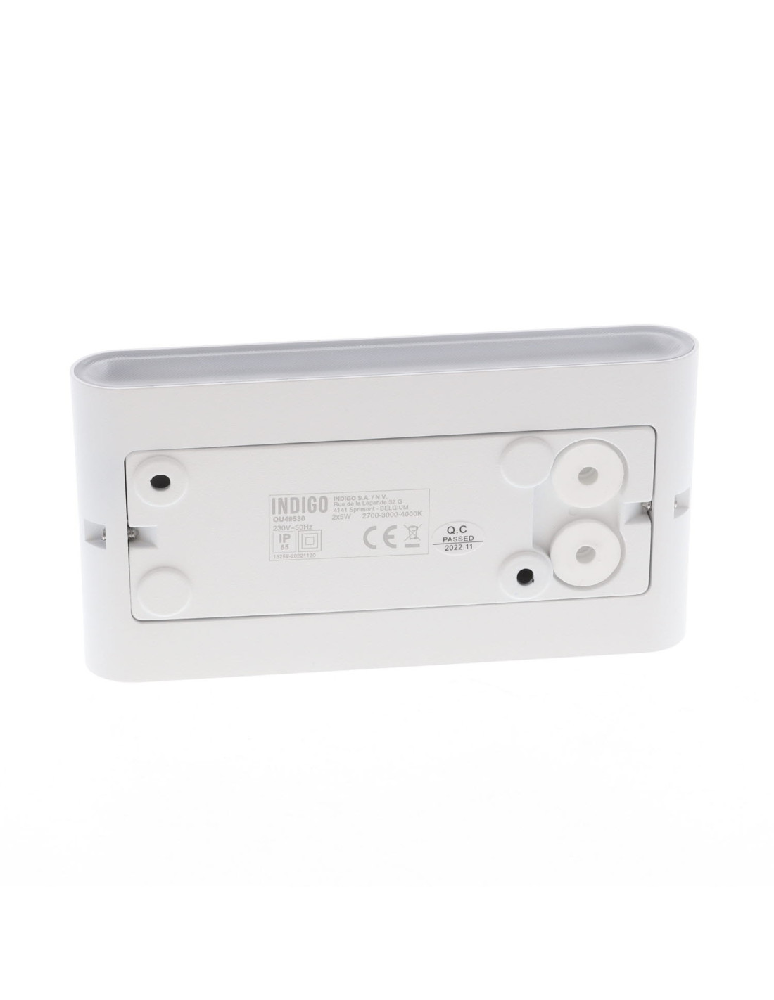 POLO 2x5W 2x600Lm IP65 BLANC MAT