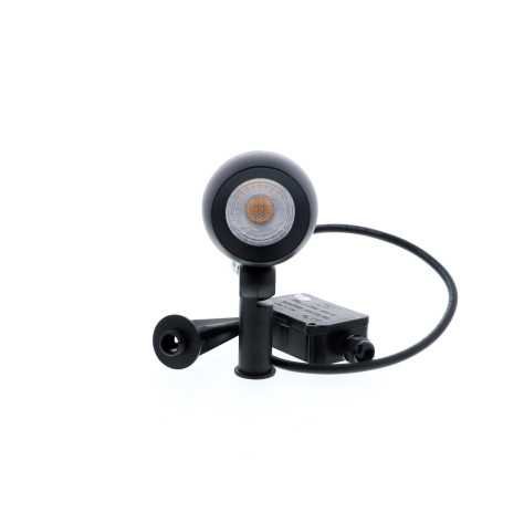 YUKA 8W 1100Lm 3000K 60° IP65 NOIR MAT