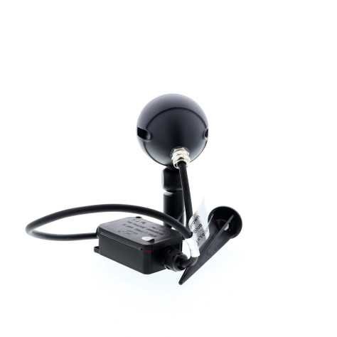 YUKA 8W 1100Lm 3000K 60° IP65 NOIR MAT