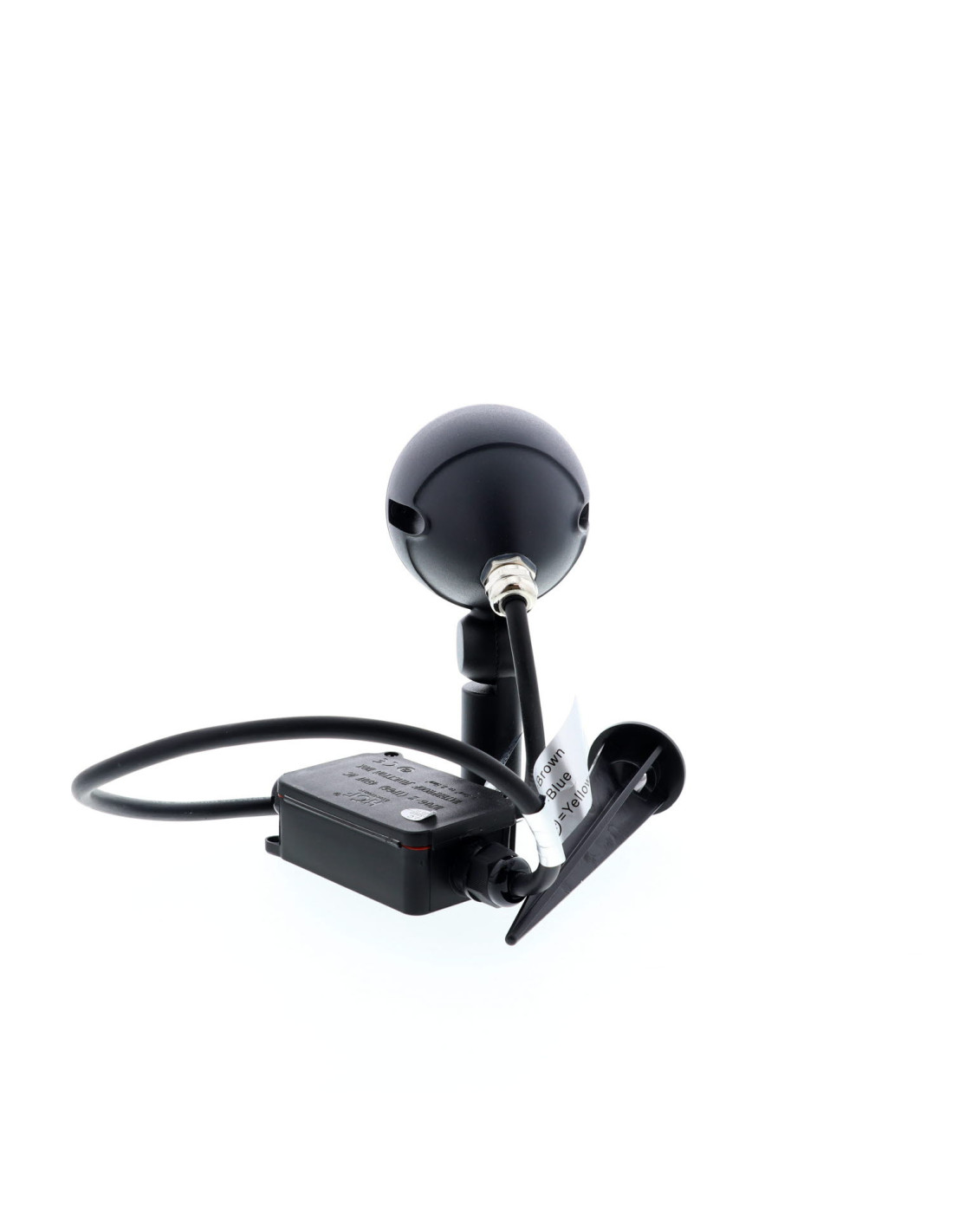 YUKA 8W 1100Lm 3000K 60° IP65 NOIR MAT