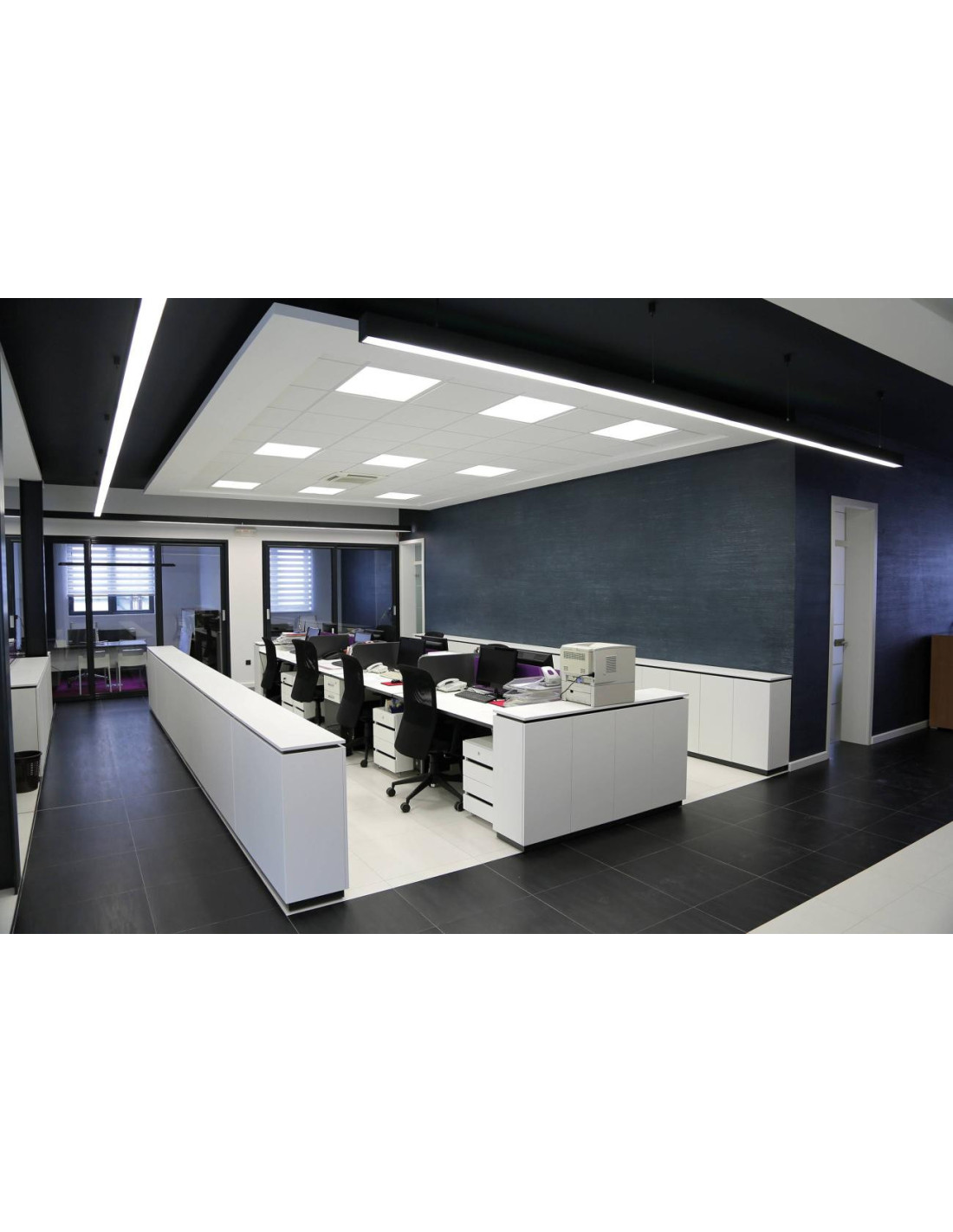 SOLIS 3 60W 8250Lm 4000K 90° BLANC