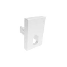 EMBOUTS PERCES 2PC BLANC MAT
