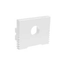 EMBOUTS PERCES 2PC BLANC MAT