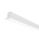 PR127 12X12X2000MM BLANC MAT