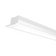 PR130 25X13X2000MM BLANC MAT