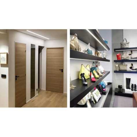 PR130 25X13X2000MM BLANC MAT