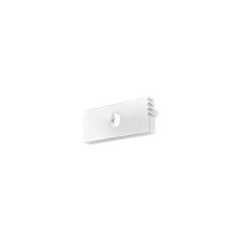 EMBOUTS PERCES 2PC BLANC MAT