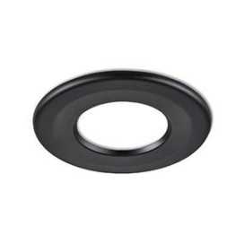 BAGUE DE FINITION RONDE 90mm NOIR MAT