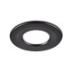 BAGUE DE FINITION RONDE 90mm NOIR MAT