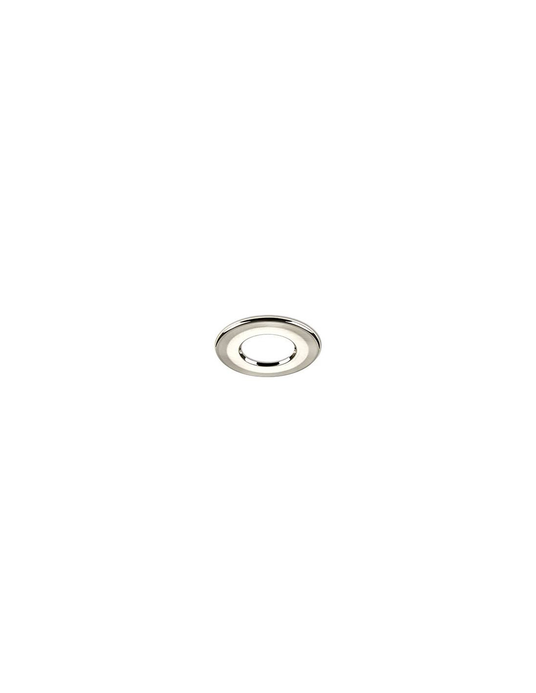 BAGUE DE FINITION RONDE 90mm ACIER BROSSÉ