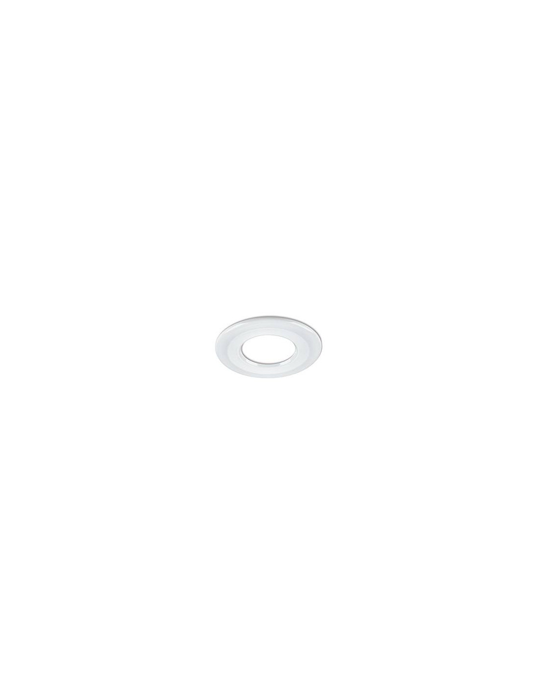 BAGUE DE FINITION RONDE 90mm BLANC BRILLANT