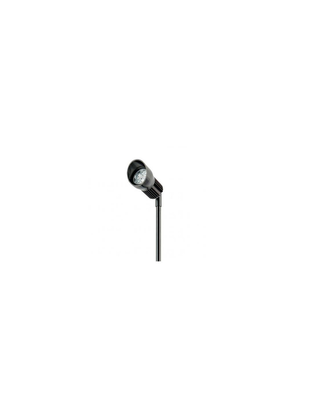 SL040A 7W 3000K 18° IP65 NOIR