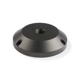 BASE POUR MONTAGE EN SURFACE 120mm NOIR MAT