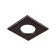 BAGUE DE FINITION CARREE 90x90mm NOIR MAT