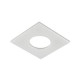 BAGUE DE FINITION CARREE 90x90mm BLANC MAT