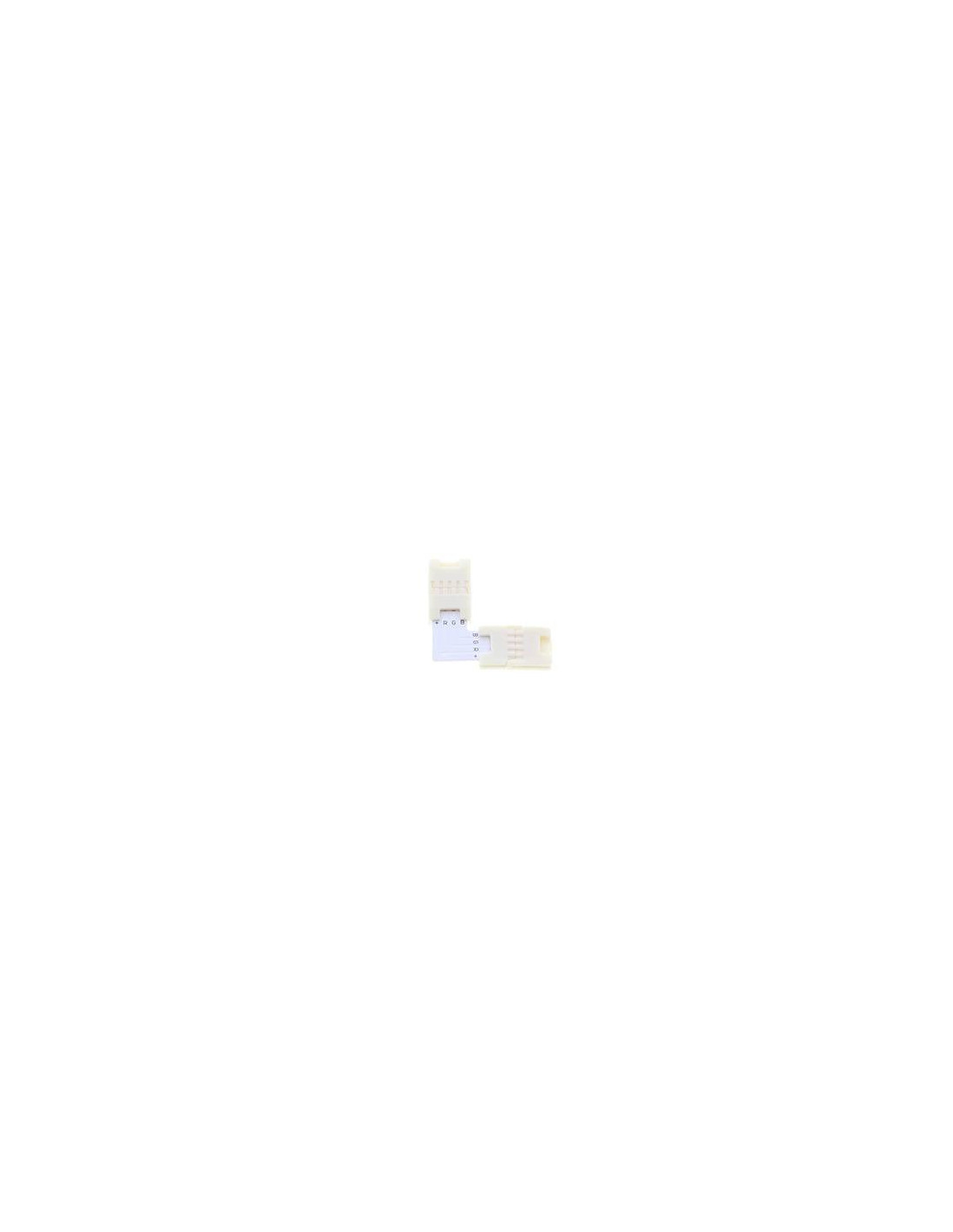 CONNECTEUR L RGB BLANC