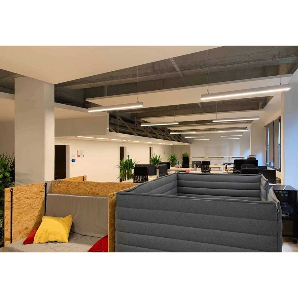 SULLY P 26W 3500Lm 3000K IP20 DALI BLANC MAT