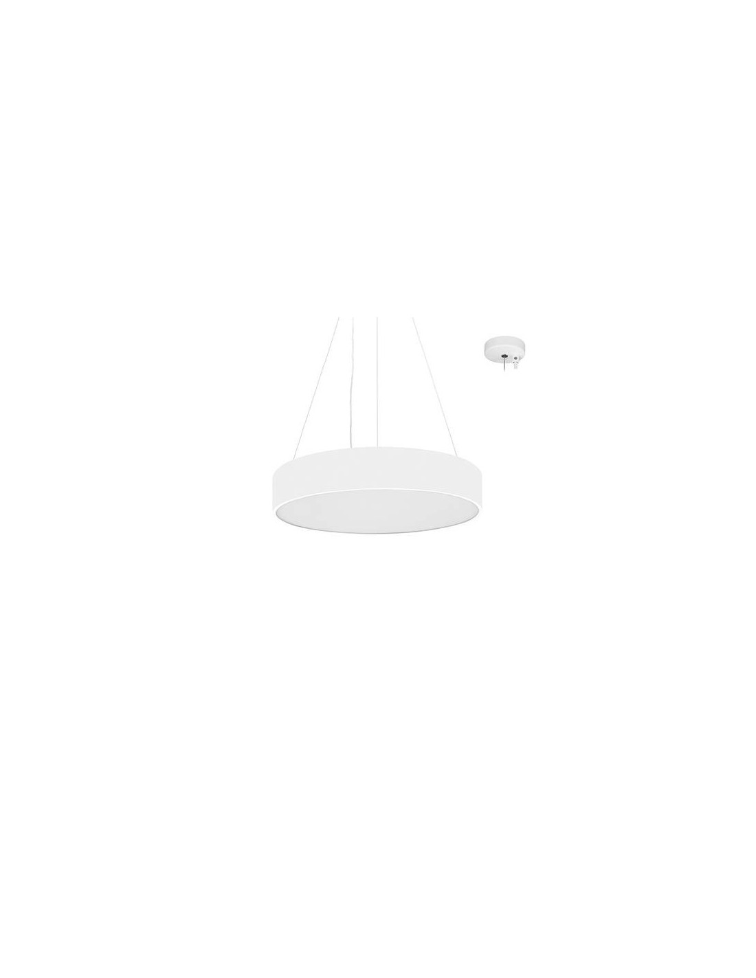 CAPRI R 2 P 42W 5150Lm 90° DIM BLANC MAT