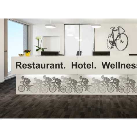 CAPRI R 2 P 42W 5150Lm 90° DALI BLANC MAT