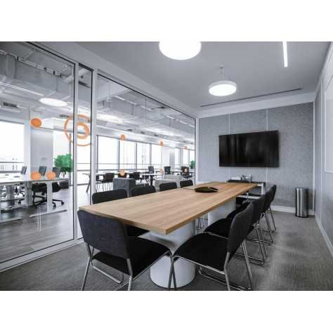 CAPRI R 3 P 105W 11800Lm 90° DALI BLANC MAT