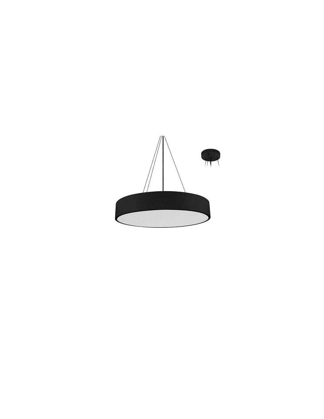 JUNE 2 P 30W 5600Lm 120° DIM NOIR MAT