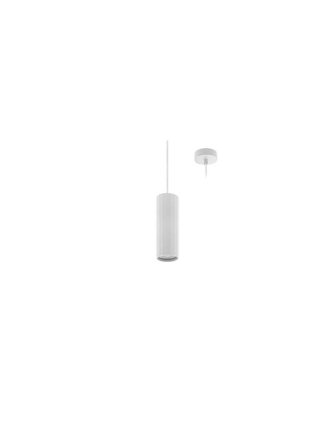 OKTO P GU10 MAX10W PAR16 BLANC MAT