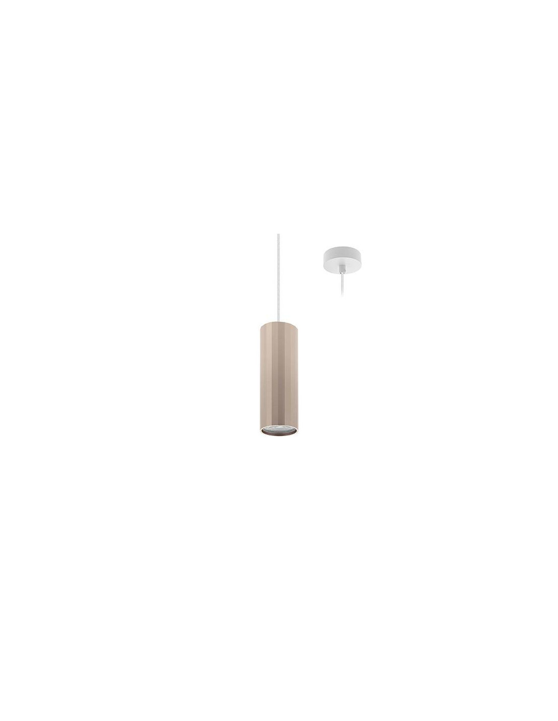 OKTO P GU10 MAX10W PAR16 BLANC MAT - ROSE