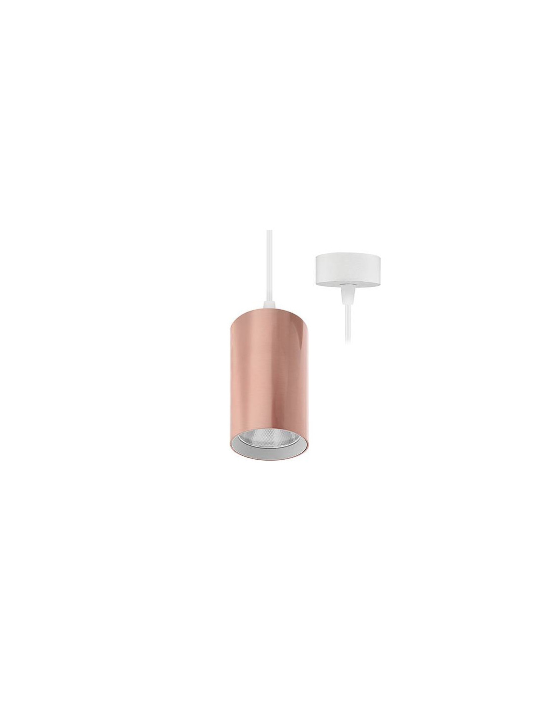 JACK 3 P 25W 2810Lm 60° DIM BLANC MAT - OR ROSE