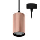 JACK 3 P 25W 2810Lm 60° DIM NOIR MAT - OR ROSE