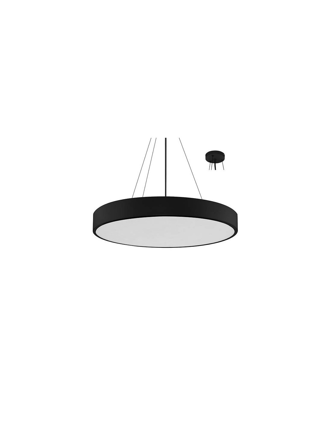 JUNE 3 P 50W 8000Lm 120° DIM NOIR MAT
