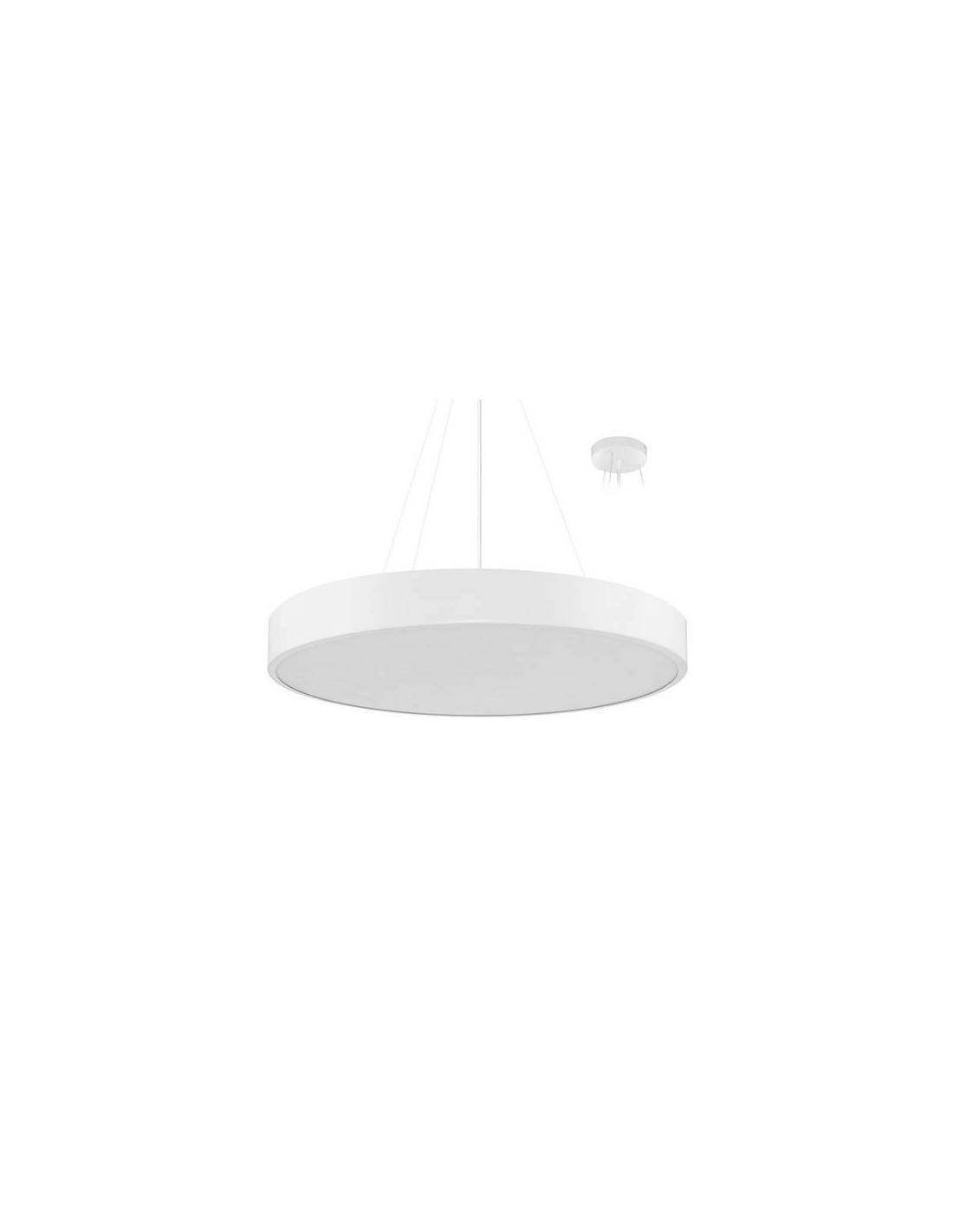 JUNE 3 P 50W 8000Lm 120° DIM BLANC MAT