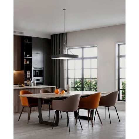 CAPRI S 2 P 42W 5150Lm 90° DIM NOIR MAT