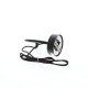HELLO 1 P 11W 1300Lm 3000K 110° DIM NOIR MAT